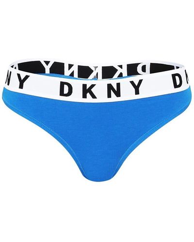 DKNY Cosy Bf Thong - Blue