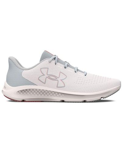 Under Armour Charged Pursuit 3 Big Logo Running Shoes - White
