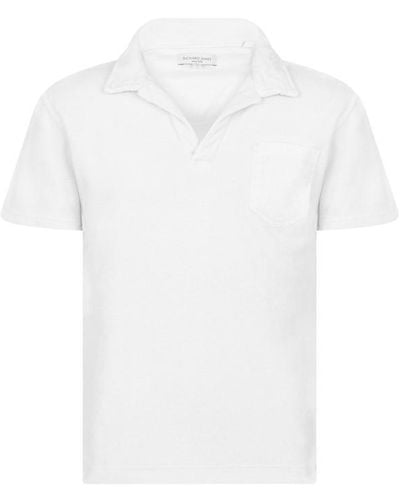 Richard James Terry Polo Shirt - White