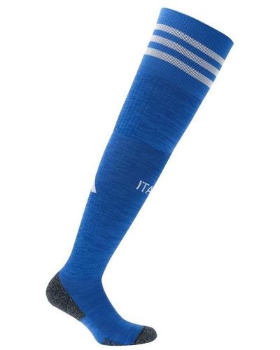 adidas Italy 2023/24 Home Socks - Blue