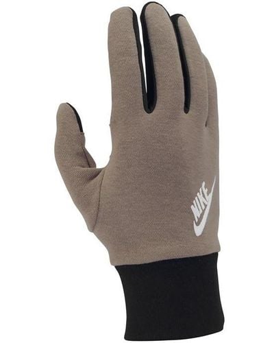 Nike Club Fleece Gloves - Grey