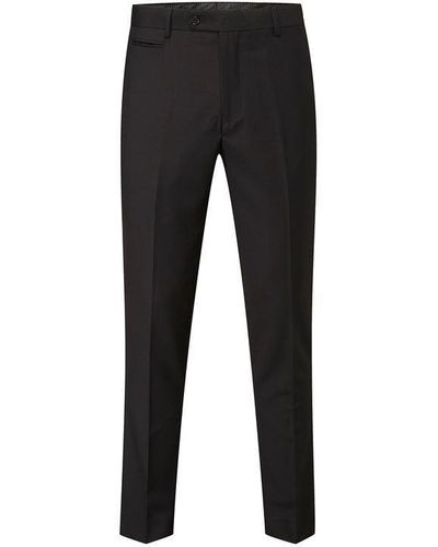 Skopes Milan Tapered Fit Suit Suit Trousers - Black