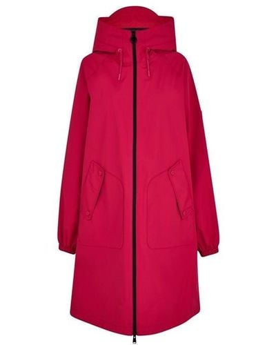 Barbour Davies Waterproof Jacket - Red