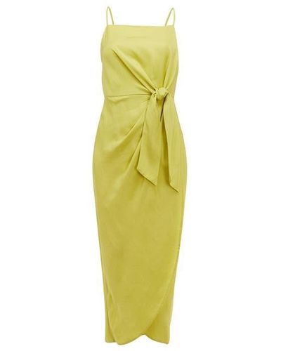 Ted Baker Laani Knot Dress - Yellow
