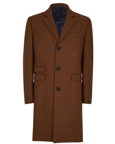 Ted Baker Melton Coat - Brown