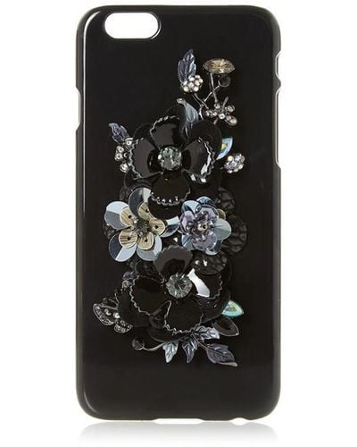 Dune S Floral Phone Case - Black