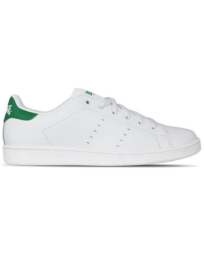 Lonsdale London Leyton Leather Trainers - White
