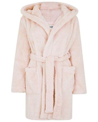 UGG Aarti Hooded Dressing Gown - Pink