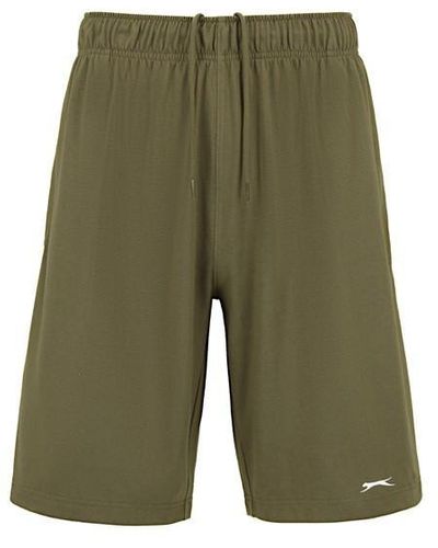 Slazenger 1881 Jersey Shorts - Green