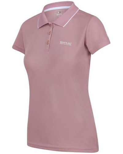 Regatta Maverick V Polo T-shirt - Purple