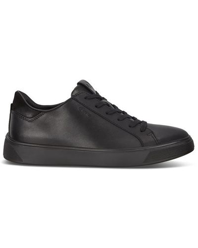 Ecco 's Wide Fit Street Tray M Gore-tex Shoes - Black