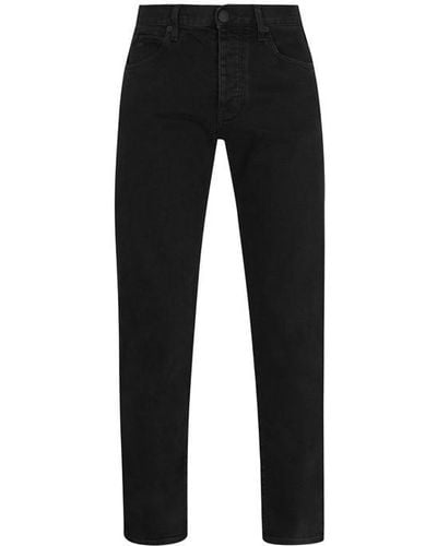 Emporio Armani J21 Regular Fit Jeans - Black