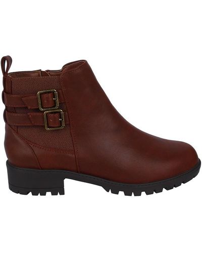 Miso Cojito Ladies Ankle Boots - Brown