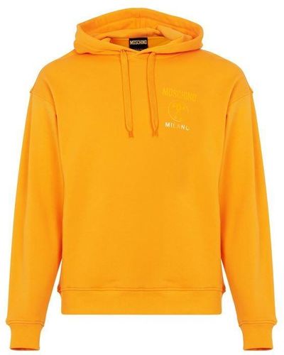 Moschino Question Mark Hoodie - Yellow