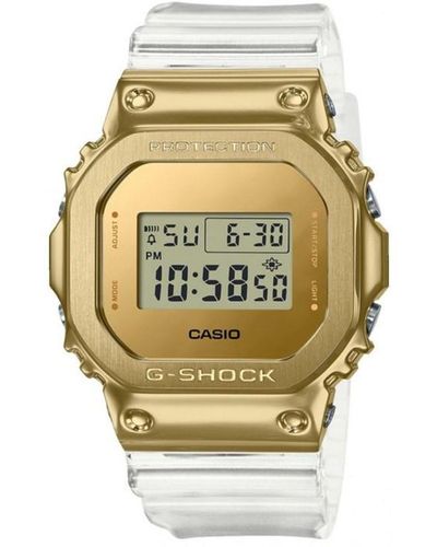 G-Shock G-shock Skeleton Series Watch Gm-5600sg-9er - Metallic