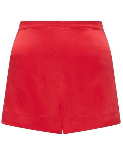 Agent Provocateur Joie Pyjama Shorts - Red