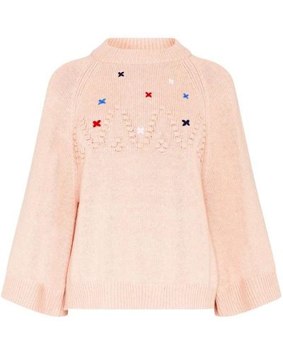 See By Chloé Bubble Knit Jumper - Pink