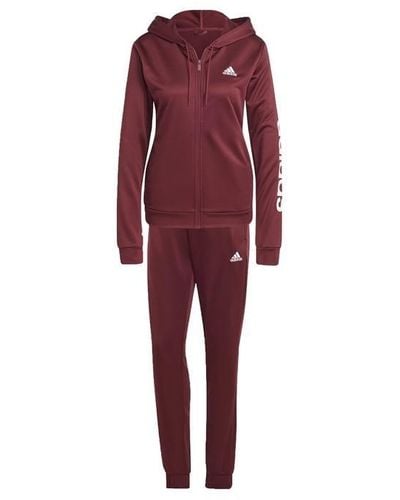 adidas Linear Tracksuit - Red