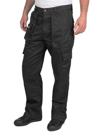 Lee Cooper Multi Pocket Trousers - Black