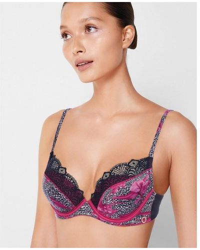 BNWT Ted Baker Underwear Set Seamless Ribbed Large Bra Top & Knickers