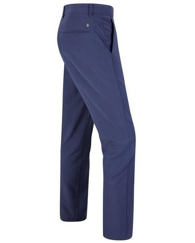 Oscar Jacobson Golf Trousers - Blue