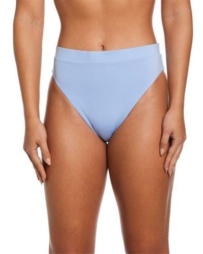 Nike High Waisted Bikini Bottom - Blue