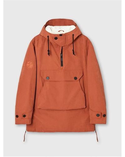 Pretty Green Pg Celes Smock Sn99 - Orange