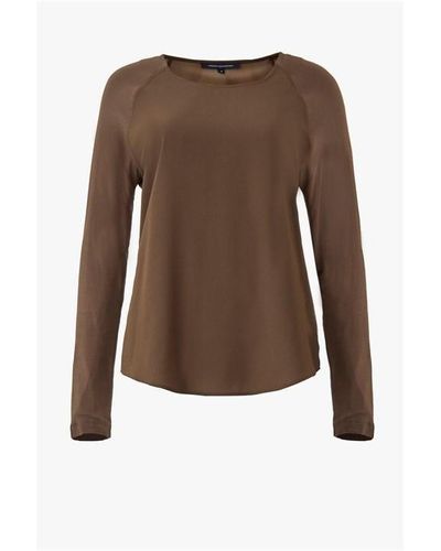 French Connection Polly Top - Brown