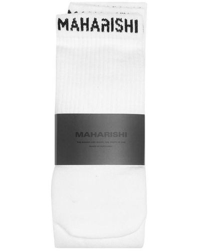 Maharishi 2020 Vision Socks - White