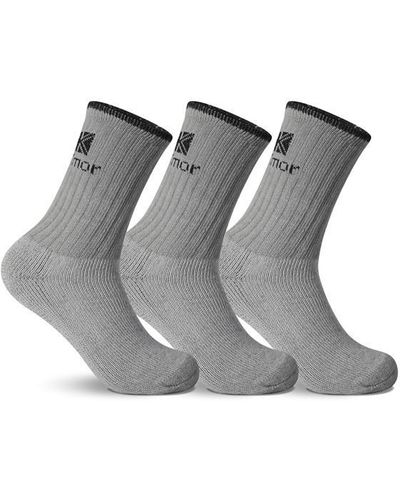 Karrimor Heavyweight Boot Sock 3 Pack - Grey