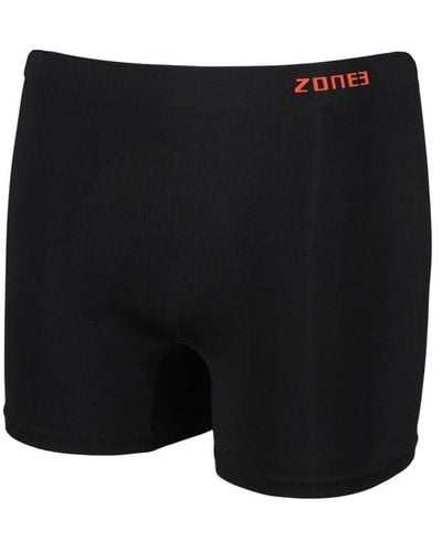 Zone3 Seamless Support Boxers - Black