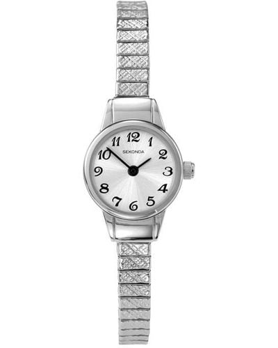 Sekonda Steel Classic Analogue Quartz Watch - Metallic