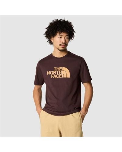 The North Face Short Sleeve Easy T-shirt - Brown