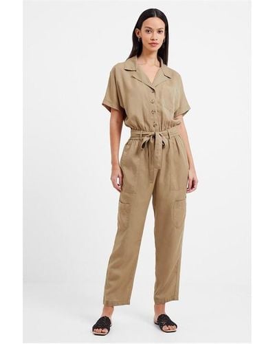 French Connection Fc Elkie Boiler Suit Ld32 - Natural