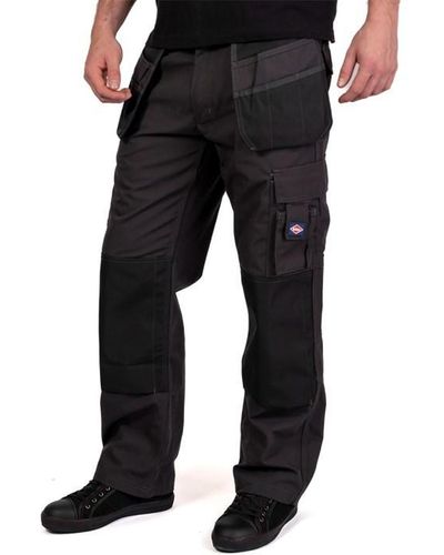 Lee Cooper Workwear Holster Pocket Trousers - Black