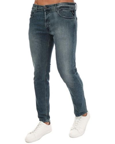 Replay Regular Fit Jeans - Blue