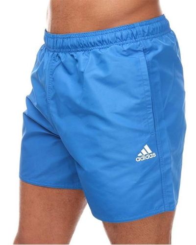 adidas Solid Swim Shorts - Blue
