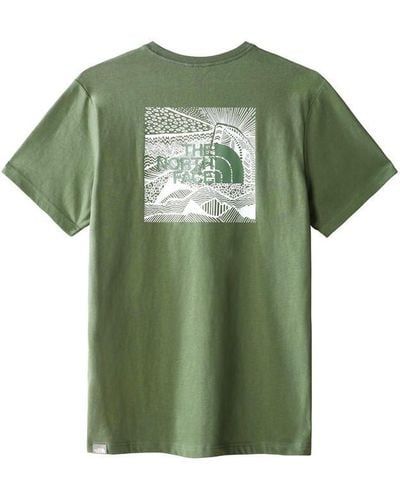 The North Face Redbox Celebration T-shirt - Green