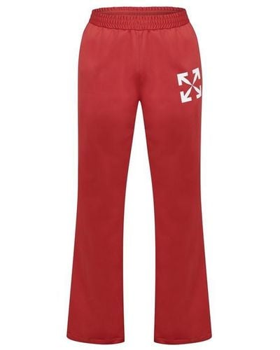 Off-White c/o Virgil Abloh Arrow Track Trousers - Red