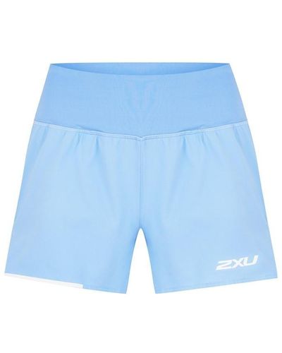 2XU Aero 2-in-1 3" Shorts - Blue