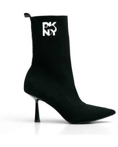 DKNY Sock Bootie Ld42 - Black
