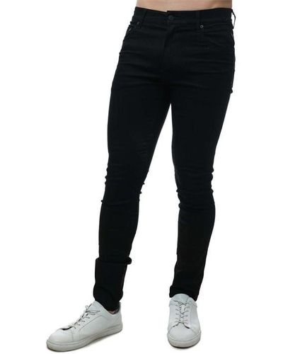 Replay Hyperflex Stretch Denim Jeans - Black