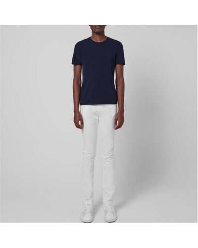 PAIGE Lennox Slim Fit Jeans - White
