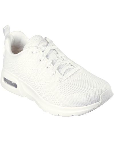 Skechers Engineered Mesh Lace-up W Air-cool Low-top Trainers - White