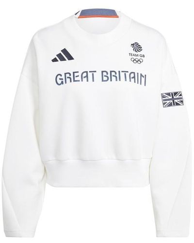 adidas Team Gb Sweatshirt - White