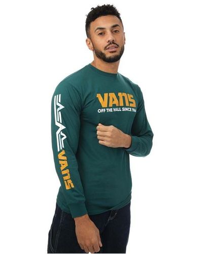 Vans Long Sleeve T- Shirt - Green