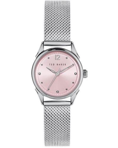 Ted Baker Stainless Steel Watch - Pink