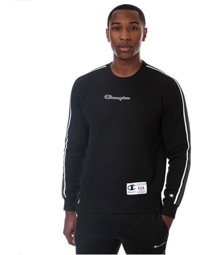 Champion Crew Neck Sweatshirt - Black
