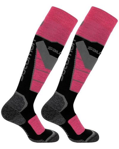 Salomon Smax 2p Sock Ld41 - Pink