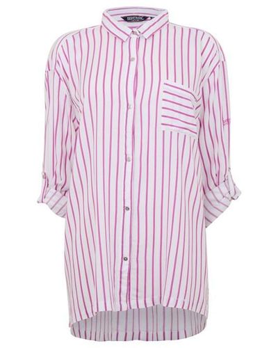 Regatta Meera Long Sleeve Shirt - Pink
